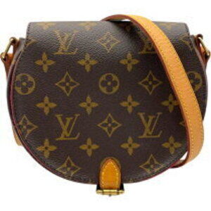 Louis Vuitton Tambourine Brown Monogram Canvas Shoulder Bag